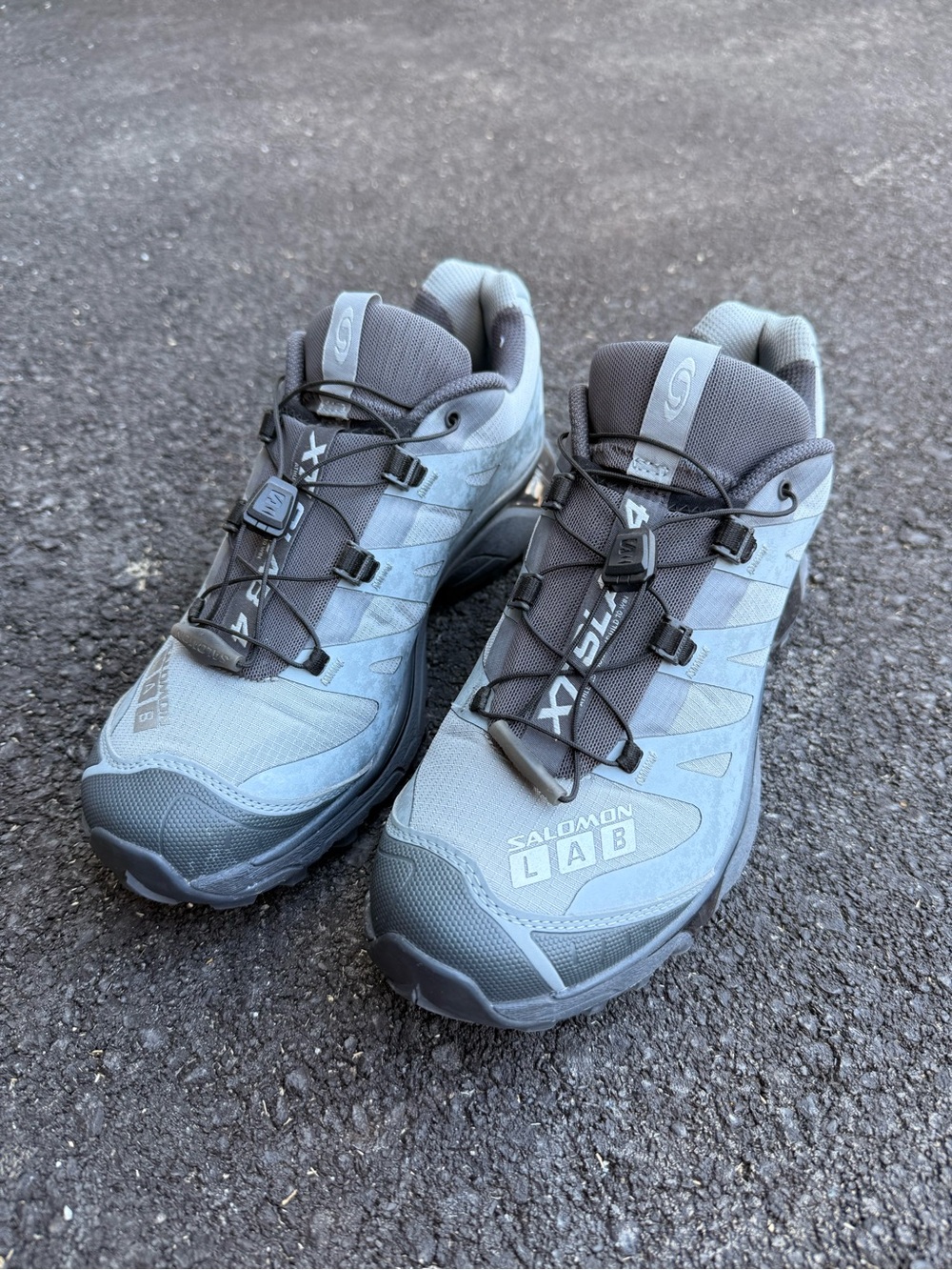 Salomon LAB Men's Athletic Trail Shoes in Gray